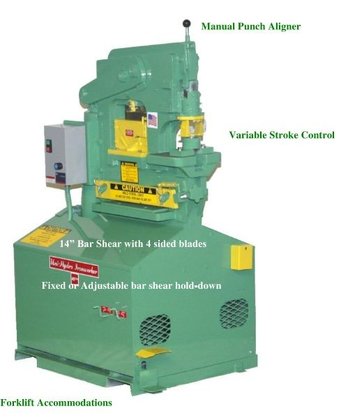 UNI-HYDRO 45-14 45-TON IRONWORKER in