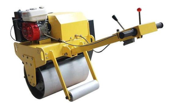 多功能步履式双鼓压路机可平整路面并提高道路施工质量