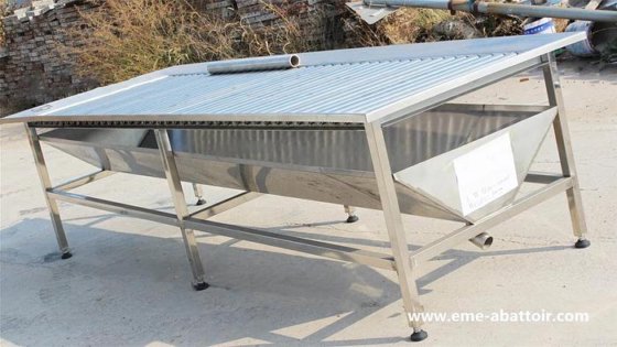 活羊/山羊收集和宰杀辊台 羊屠宰机械 清真山羊肉屠宰场设备