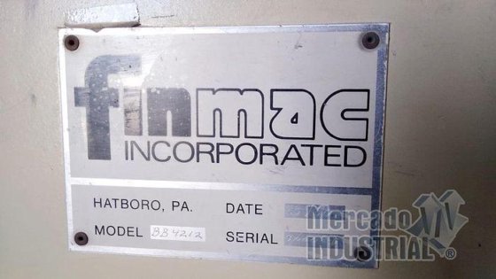 Cámara de sandblast marca Finmac