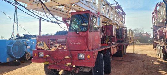 2007 Cameron 550 Workover Rig in Oklahoma City, OK, USA