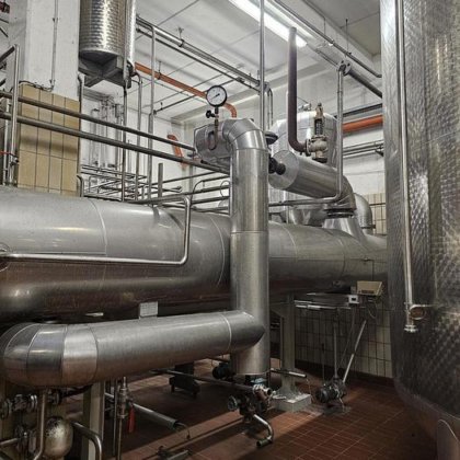 ジュース濃縮工場