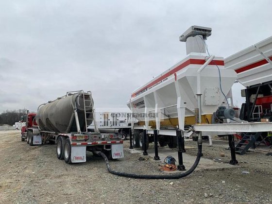 移动式卧式水泥仓