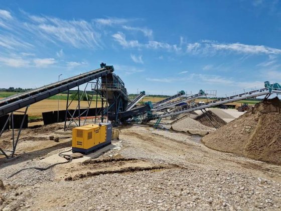 固定スクリーニングと洗浄