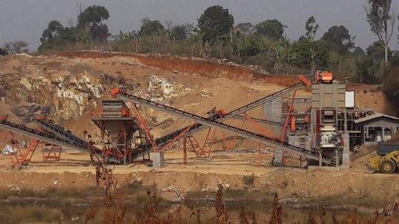 250 吨/小时石灰石破碎设备