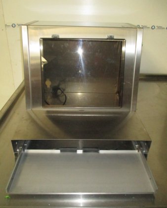 Stainless steel control panel frame