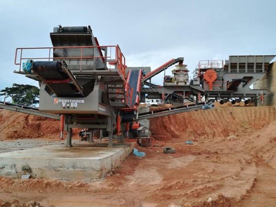 破碎机和筛分设备