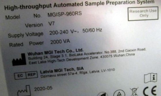 MGI Tech MGISP 960RS -