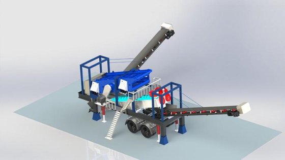 移動式ジョー、インパクト、スクリューワッシャープラント：完全な破砕ソリューション