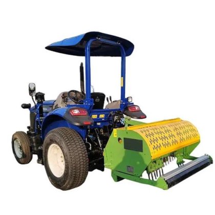 輸入された自然な芝生の鋭い機械芝生の管理のための庭用具の付属品緩い土のための通気用具