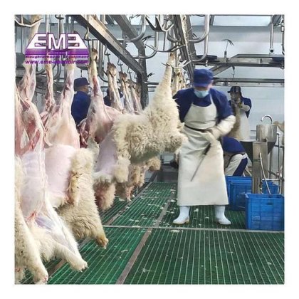 清真屠宰场屠宰设备 绵羊拉皮机 肉类屠宰加工机械