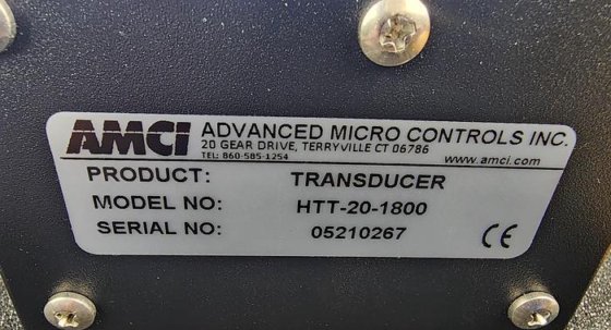 AMCI HTT-20-1800 Resolver / 1,800
