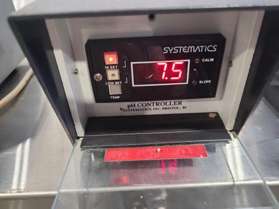 Systematics PH Controller Digital Readout