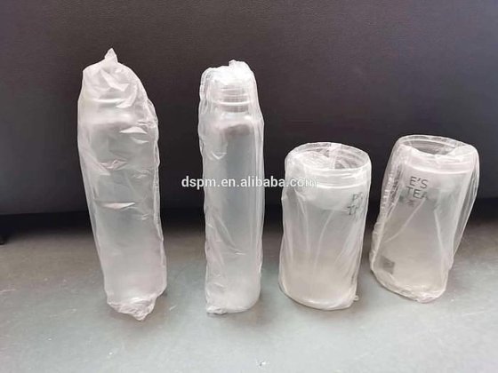 Dession 自動セラミック/プラスチック/ガラス/ステンレス真空カップ/ボトルスリーブカバーバッグラッピングおよび梱包機