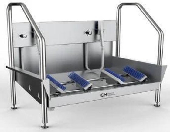 畜牧设备 手动洗靴机 养羊场设备 其他农业机械和设备