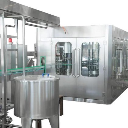 全自动三合一瓶装水冲洗灌装旋盖机