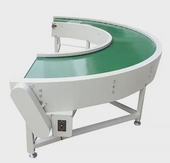 ポリ塩化ビニール PU のフルーツのコンベヤー ベルト機械ブレーキ フランジが付いている食品工業ベルトのコンベヤー