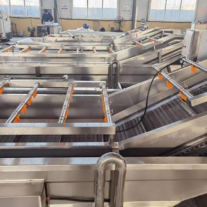 工业自动油炸薯片机薯片生产加工生产线