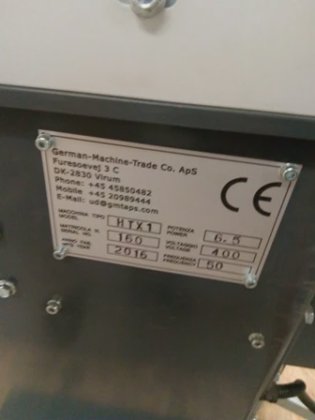 2016年 HTX 1 セミオートマチック溶接機 バットウェルダー