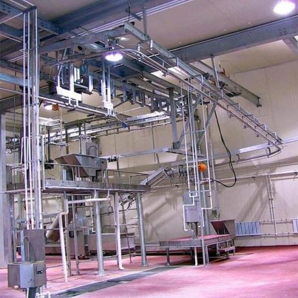 牛移动式绵羊山羊屠宰线牛肉类加工牛肉屠宰设备交钥匙工程