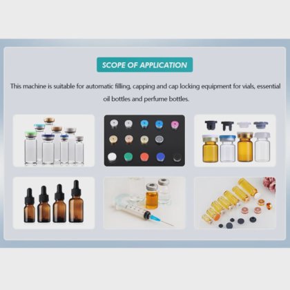 蜂蜜灌装机 最佳制药级注射口服液酶制剂小瓶灌装瓶塞旋盖封口机