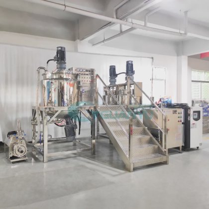 定量供料系统 化妆品制造机 混合罐 混合器 搅拌器