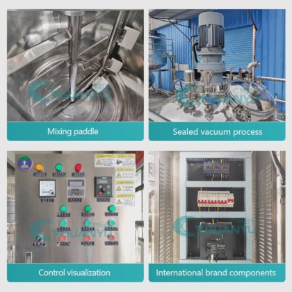 カスタマイズされた真空ミキサー タンク メーカー から 中国|