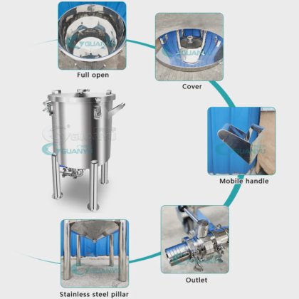 批发优质储罐 定制不锈钢储罐 牛奶储罐