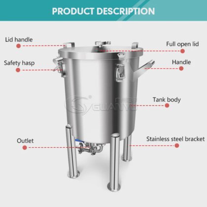 批发优质储罐 定制不锈钢储罐 牛奶储罐