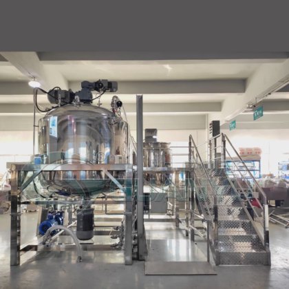 牙膏制造机优质化妆品混合设备/洗发水混合罐乳化机制造商 | GUANYU