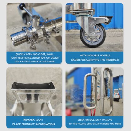 优质家用不锈钢水箱 化妆品膏霜洗发水储液罐 5000 升制造商 |