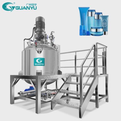 500L 真空搅拌罐 凝胶制造机 凡士林树脂反应器 搅拌混合器