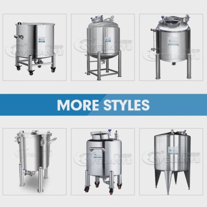 不锈钢食品储存容器批发 移动储存罐 洁面乳 护肤霜 表面抛光