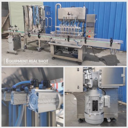 酱料灌装机包装 最佳自动灌装机 洗发液肥皂生产线 灌装嘴托管公司 -