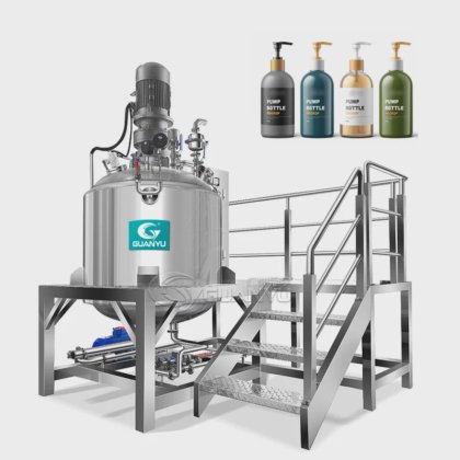 フェイスクリームボディローション化粧品軟膏真空均質化乳化剤混合機ミキサー高品質混合機