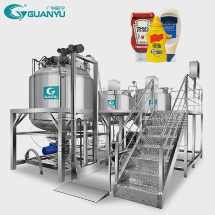 化粧品機器サプライヤー 品質 真空の乳化ミキサー フェイスクリーム乳液の生産ライン メーカー