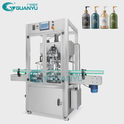 Guanyu の熱い販売のクリーム色の充填機の化粧品の小さい自動電気表面クリーム化粧品の管の満ちるシーリング機械