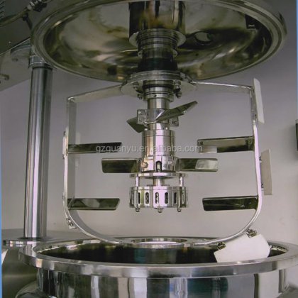 真空乳化均质机 最佳真空夹套乳化奶油搅拌机 化妆品均质机 真空乳化搅拌机公司 -