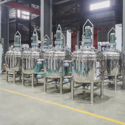 带搅拌器的混合槽 锂电池浆料 不锈钢 304 316