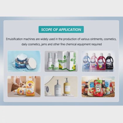 食品搅拌机价格 高品质全自动生产线化妆品机 混合罐 化妆品真空均质乳化混合机