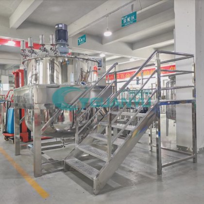 食品粉末混合机 酒精凝胶洗手液制造机 液体肥皂均质混合机 洗发水混合罐 洗涤剂生产线