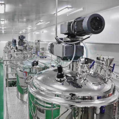 牙膏制造机最佳生产线 混合机 液体洗涤剂搅拌机公司 - GUANYU