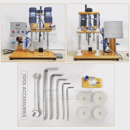 キャッピングボトルマシン ベストデスクトップ半自動キャッピングマシン ボトルキャッピングマシン ジャーシールマシン 会社