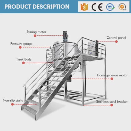 品質自動蜂蜜混合機均質化ミキサー機械メーカー｜GUANYU
