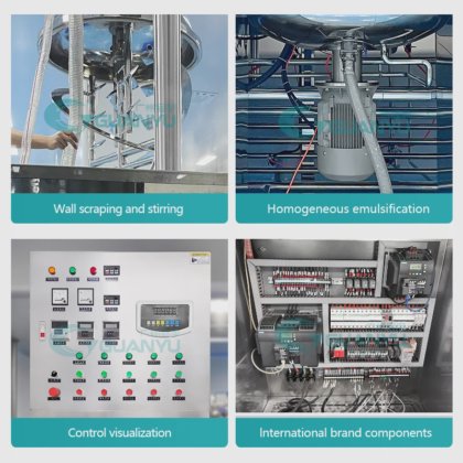 快速搅拌罐 优质蛋黄酱乳化剂搅拌机 奶油奶酪均质机搅拌机制造商 | GUANYU