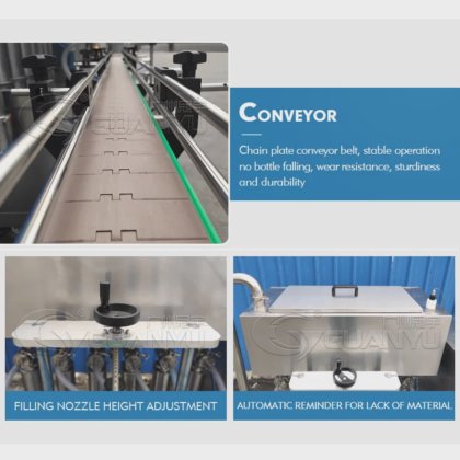 高品質の自動液体石鹸フィラーシャンプー瓶詰め充填キャッピングマヒネメーカー|関羽