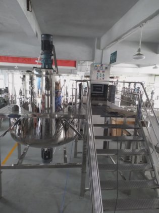 奶酪搅拌机 最佳沐浴露发膜油洗面奶液体肥皂制造机洗涤剂搅拌机公司 - GUANYU