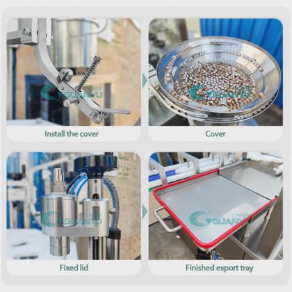 4 头液体灌装机 优质瓶子自动灌装机 瓶子灌装机 注射瓶灌装机