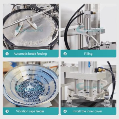 10 毫升瓶灌装机 全自动 10 毫升