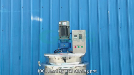 液体洗剤混合機 ベストステンレススチールブレンダー 電気加熱シャンプー液体洗剤ブレンダー 会社 -